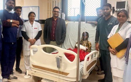 नन्हें हाथ को मिली नई जिंदगी, एसएन मेडिकल कॉलेज में जटिल सर्जरी से 6 वर्षीय बच्चे का हाथ बचाया गया