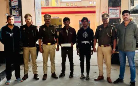 शमशाबाद में समोसे के पैसे मांगने पर फायरिंग करने वाले दोनों आरोपी गिरफ्तार, तमंचा-कारतूस बरामद