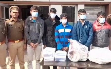 आगरा के थाना एकता पुलिस की बड़ी कामयाबी, ट्रांसफार्मर चोरी गैंग का भंडाफोड़, हथियारों समेत 5 शातिर गिरफ्तार