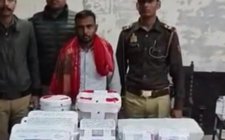 आगरा की खंदौली पुलिस का बड़ा ऑपरेशन, लाखों की चोरियों का मास्टरमाइंड दबोचा, 8.20 किलो सोना-चांदी  बरामद