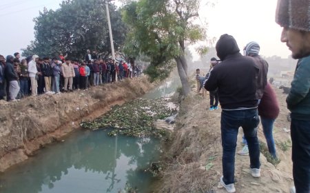 आगरा के खंदौली में बंबे में मिला बुजुर्ग का शव, इलाके में फैली सनसनी