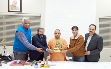 ताज प्रेस क्लब को मिलेगी नई मजबूती, अध्यक्ष मनोज मिश्रा की मुख्यमंत्री योगी से पत्रकार हितों पर हुई सार्थक चर्चा