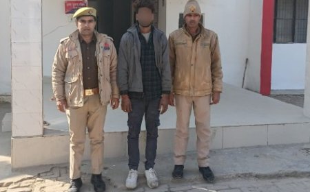आगरा के निबोहरा क्षेत्र से अपह्रत किशोरी चार महीने बाद बरामद, आरोपी गिरफ्तार