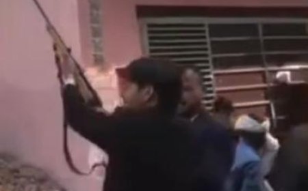 सोशल मीडिया पर ‘भौकाल’ का खतरनाक खेल, हथियारों से फायरिंग और काफिले के वीडियो वायरल