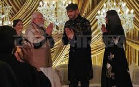 नीरज चोपड़ा-हिमानी मोर ने शादी के महीनों बाद किया रिसेप्शन, पीएम मोदी भी पहुंचे, दंपति को दी श्रीराम की मूर्ति