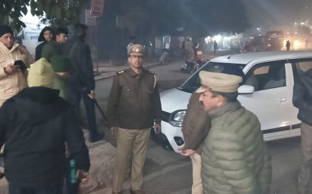 नए साल की दस्तक से पहले आगरा अलर्ट मोड में, आईएसबीटी बस अड्डे पर सघन चेकिंग
