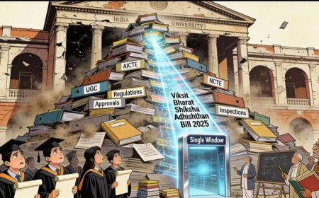 फाइलों से फ्यूचर तक: क्या ‘विकसित भारत शिक्षा अधिष्ठान विधेयक, 2025’ भारतीय उच्च शिक्षा की जमी बर्फ तोड़ पाएगा?