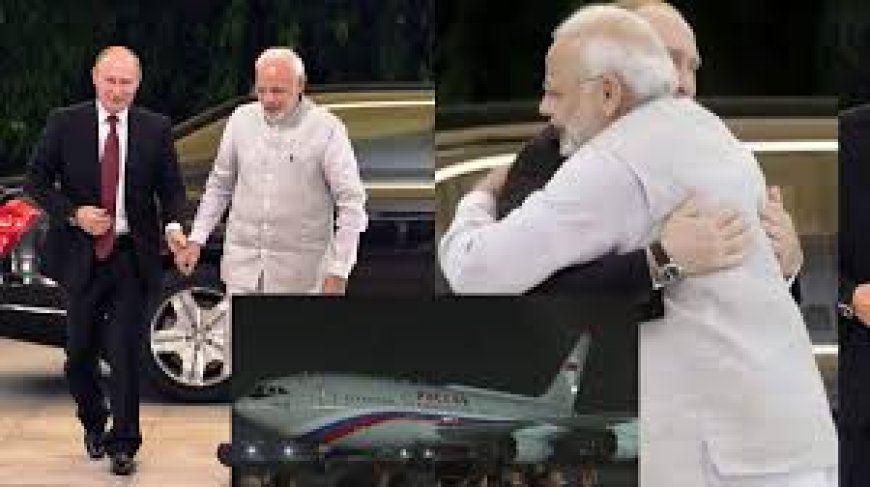 दिल्ली पहुंचे रूसी राष्ट्रपति पुतिन, पीएम मोदी ने एयरपोर्ट पर गर्मजोशी से किया स्वागत