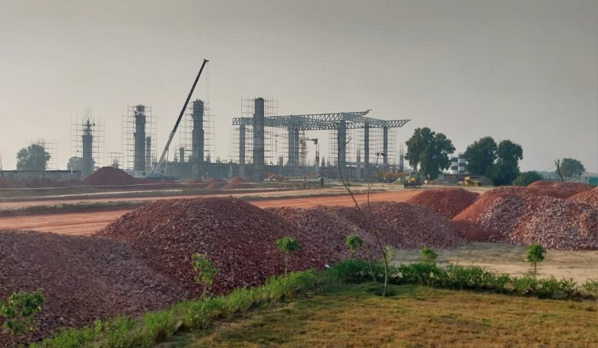 आगरा का सिविल एन्क्लेव प्रोजेक्ट अब तेज रफ्तार में: फेस-1 के 40 प्रतिशत कार्य हुए पूरे