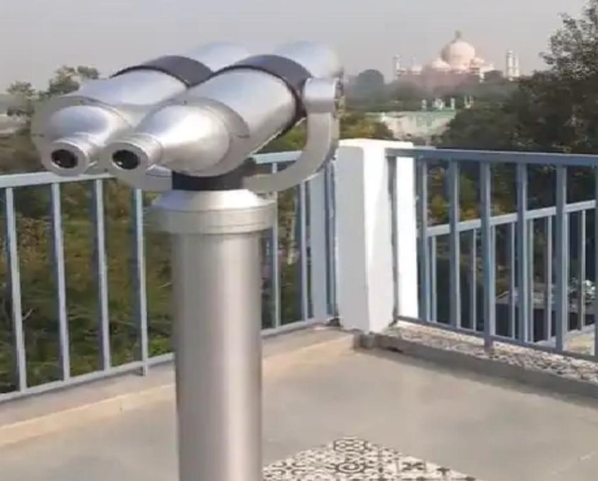 शुक्रवार की निराशा अब खत्म, नया व्यू पॉइंट बना ताजमहल बंद होने पर पर्यटकों का सहारा