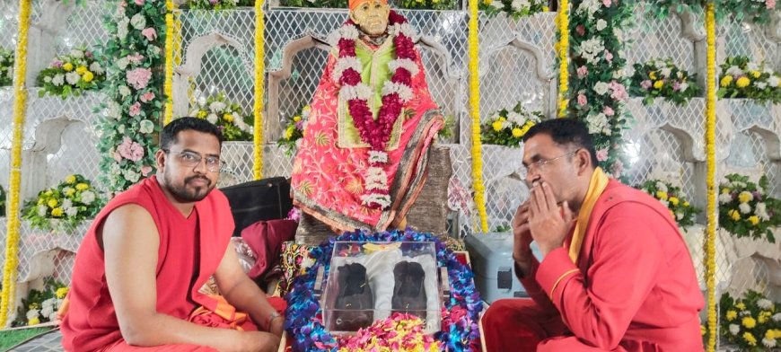 शिरडी से श्री साईं चरण पादुकाओं के आगमन पर आगरा में उमड़ा भक्तिमय सागर, भजन, पूजन, प्रसादी और दर्शन से गूंजी शहर की आस्था