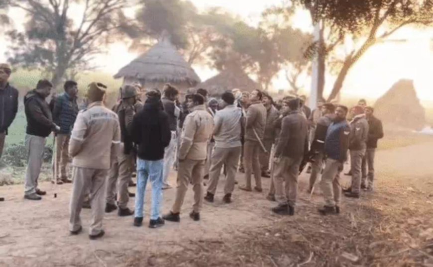 मथुरा में गोवर्धन क्षेत्र के एक गांव में साइबर ठगों पर सबसे बड़ा ऑपरेशन: 400 पुलिसकर्मियों ने इलाके के चार गांवों को घेरकर 42 लोग हिरासत में लिये