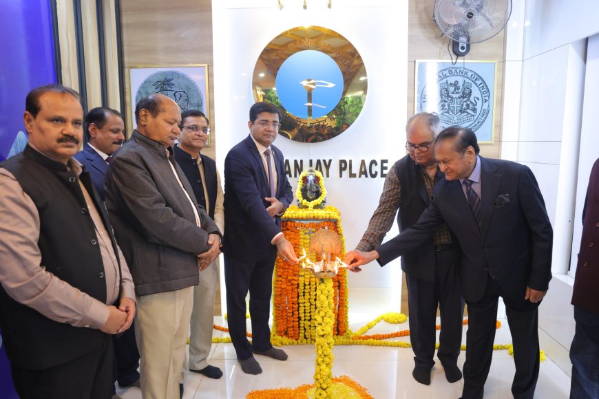 एसबीआई ने एमएसएमई को नई उड़ान दी, संजय प्लेस स्थित पुनर्निर्मित एसएमई  शाखा का शुभारंभ