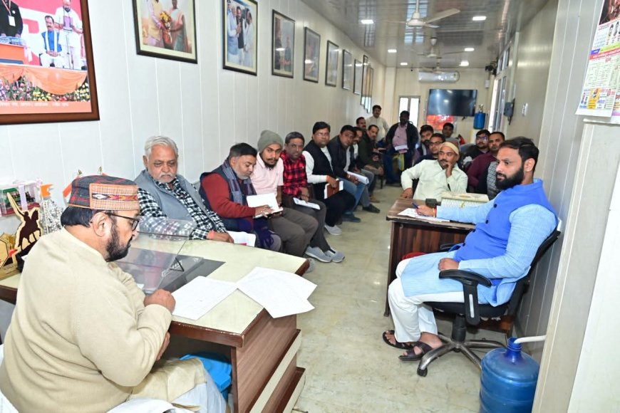 शत-प्रतिशत मतदाता पुनरीक्षण के लिए घर-घर दस्तक, मंत्री योगेंद्र उपाध्याय की अगुवाई में दक्षिण विस क्षेत्र में SIR अभियान तेज