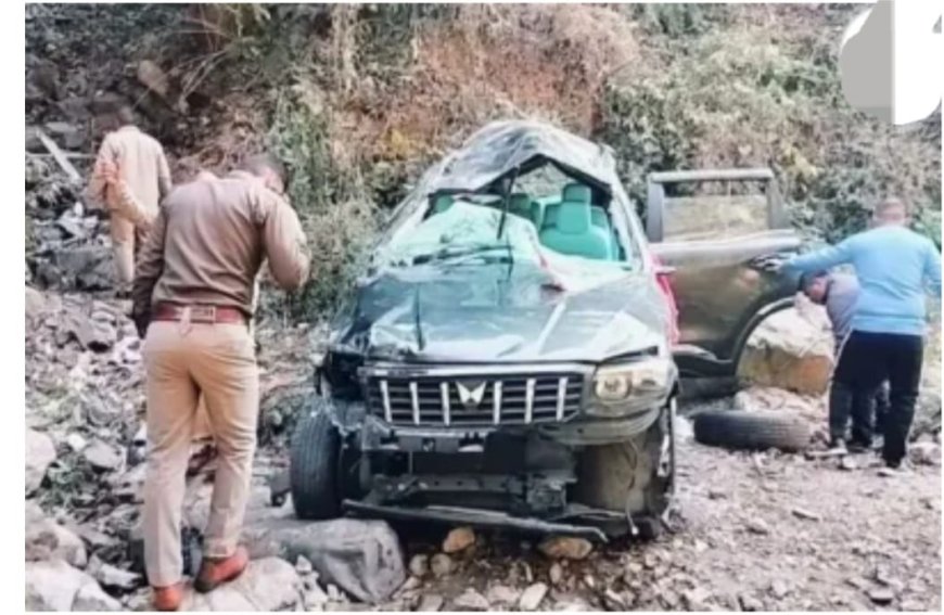 कैंची धाम जाते समय खाई में गिरी स्कॉर्पियो, बरेली की तीन महिलाओं की मौत, पांच गंभीर घायल