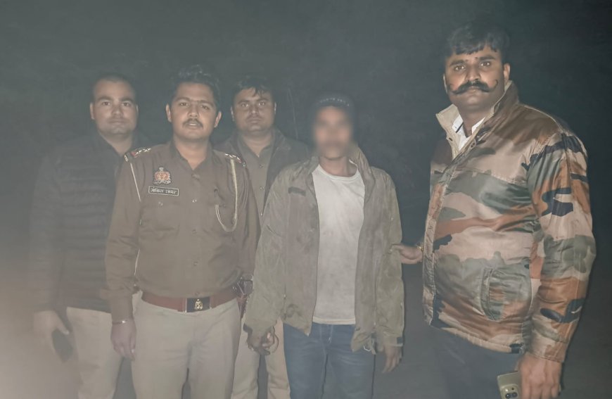 आगरा पुलिस की बड़ी कामयाबी, चैन स्नैचिंग के दो शातिर बदमाश मुठभेड़ में दबोचे गए, एक के पैर में लगी गोली