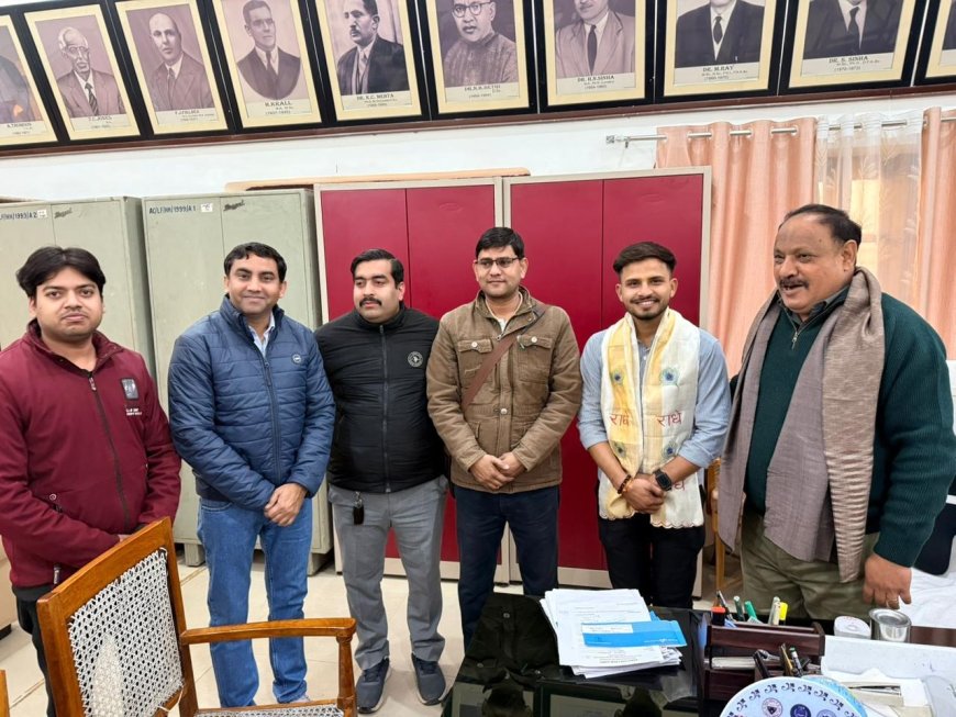 आगरा कॉलेज के उत्कर्ष गणतंत्र दिवस परेड शिविर–2026 में करेंगे यूपी का प्रतिनिधित्व