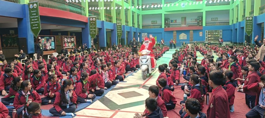 प्रिल्यूड पब्लिक स्कूल में क्रिसमस उत्सव का भव्य आयोजन, संगीत-संस्कार और उल्लास से गूंजा एस्ट्रोडोम