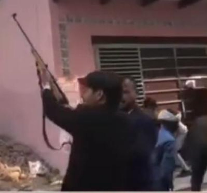 सोशल मीडिया पर ‘भौकाल’ का खतरनाक खेल, हथियारों से फायरिंग और काफिले के वीडियो वायरल