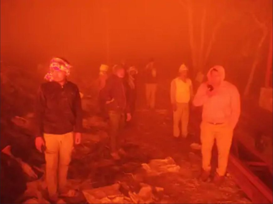 घने कोहरे में भी नहीं रुकी सतर्कता, यूपी-112 की सूझबूझ से आगरा में बड़ा अग्निकांड  टला