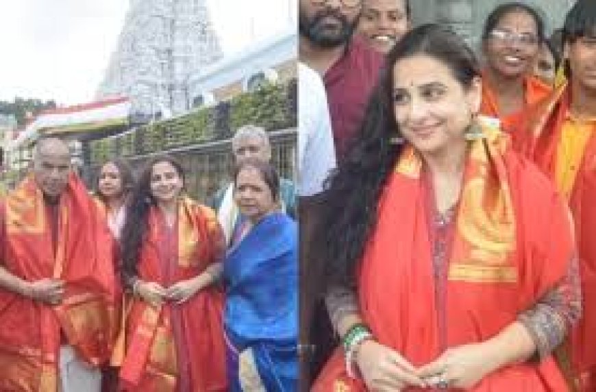 वैकुंठ एकादशी पर तिरुमाला मंदिर पहुंचीं श्रीलीला, लाइन में खड़ी दिखीं, मां और दादी भी थीं साथ