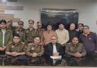 सात घंटे में 97 लाख की चोरी का खुलासा करने वाली पुलिस टीम को शू फैडरेशन ने किया सम्मानित