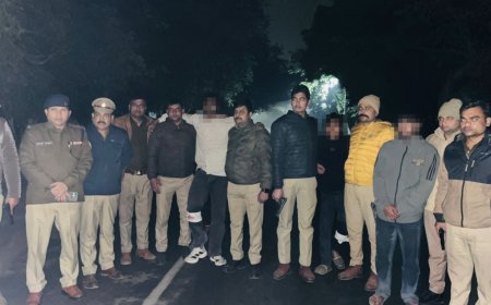 आगरा पुलिस की बड़ी कार्रवाई, लूटकांड में शामिल तीन बदमाश मुठभेड़ के बाद गिरफ्तार