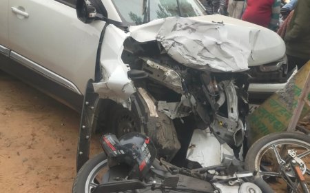 आगरा के फतेहाबाद क्षेत्र में 24 घंटे में दो भीषण सड़क हादसों में तीन मौतें, तेज रफ्तार कार ने बाइक रौंदी, दंपति की मौत, बस की टक्कर से बाइक सवार युवक का करुणांत