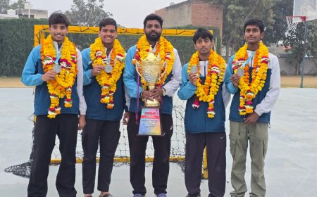 जूनियर रोलबाल में आगरा का डंका, यूपी टीम को दिलाया ऐतिहासिक सिल्वर, पांच  साल का सपना हुआ पूरा