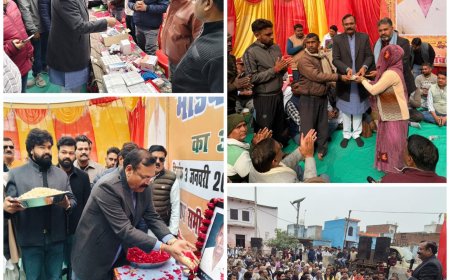 सेवा और संकल्प का संगम, सांसद राजकुमार चाहर ने पिता की पुण्यतिथि पर लगाया बहु-आयामी स्वास्थ्य शिविर