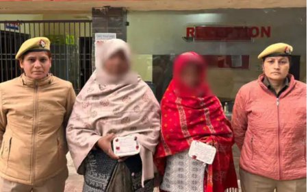 महिला चोरों का ऑटो गैंग बेनकाब, सोने के आभूषणों की चोरी करने वाली दो अभियुक्ताएं गिरफ्तार