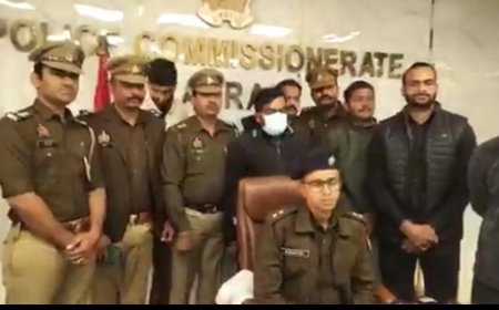आगरा में लाइसेंसी रिवॉल्वर लूटकांड का खुलासा, एक आरोपी गिरफ्तार, दूसरा फरार