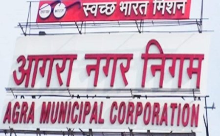 हाउस टैक्स बकायेदारों पर नगर निगम की बड़ी कार्रवाई, संजय प्लेस में 5 दुकानें सील