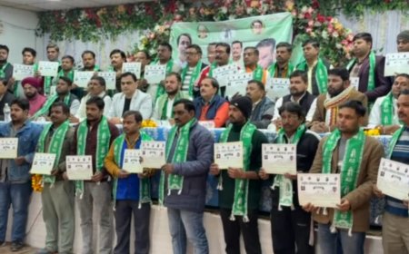 राष्ट्रीय लोक दल पंचायत चुनाव अपने दम पर लड़ेगा, महानगर कार्यकारिणी का विस्तार