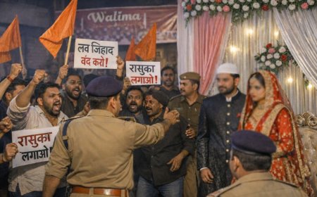 शाहजहांपुर में अंतरधार्मिक विवाह के बाद वलीमा पर बवाल, हिंदू संगठनों के विरोध से कार्यक्रम रुका