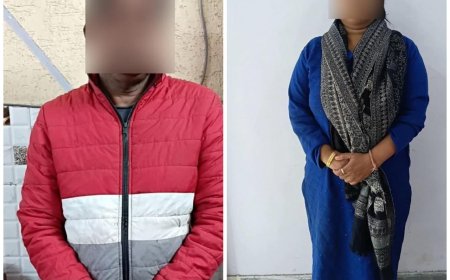 सरकारी नौकरी के नाम पर बड़ा खेल, आगरा में 7 लाख की ठगी करने वाला दंपति सलाखों के पीछे