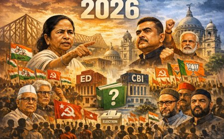 बंगाल की रणभूमि 2026: टीएमसी और भाजपा के बीच होने जा रहे सीधे मुकाबले में कांग्रेस-वाम दल अस्तित्व की तलाश में, कुछ नये खिलाड़ी भी समीकरण बनायेंगे-बिगाड़ेंगे