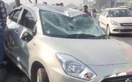 एनएच-19 पर तेज रफ्तार का कहर, एत्मादपुर में रोडवेज बस ने कार को मारी टक्कर, महिला घायल