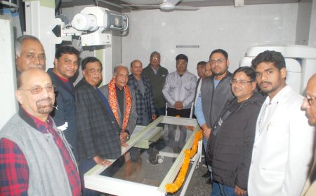 हेल्प आगरा हॉस्पिटल को मिली आधुनिक सौगात: नई अत्याधुनिक एक्स-रे मशीन का लोकार्पण