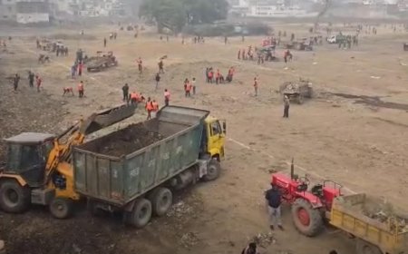अवैध साम्राज्य ढहा, योगी मॉडल जीता, आगरा में 120 करोड़ की ज़मीन खाली