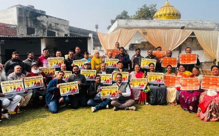 पंच परिवर्तन का आह्वान, 25 जनवरी को विजय नगर में विराट हिंदू सम्मेलन, गूंजेगा चेतना का स्वर, कमला नगर क्षेत्र में निकाली गई आमंत्रण रैली