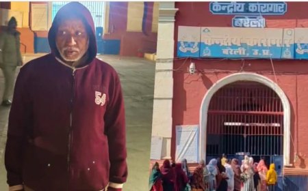 24 साल बाद इंसाफ की सांस: बरेली सेंट्रल जेल से रात नौ बजे आज़ाद हुए मैनपुरी के आज़ाद ख़ान