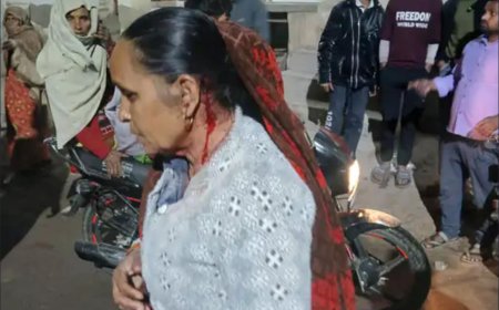 आगरा में खंदौली के नगला मट्टू में छतों से बरसे पत्थर, गांव बना रणक्षेत्र