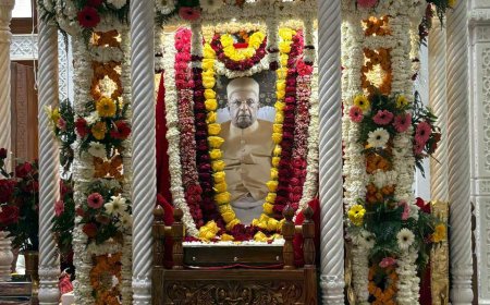 दादाजी महाराज की तृतीय पुण्य तिथि पर हजूरी भवन में उमड़े देश-विदेश के सत्संगी, अर्पित की श्रद्धांजलि