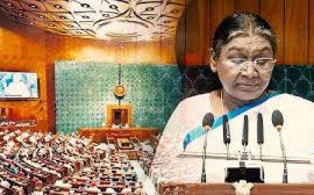 राष्ट्रपति के अभिभाषण के बीच नारेबाजी-हंगामा, जी राम जी कानून का जिक्र होते ही भड़का विपक्ष  