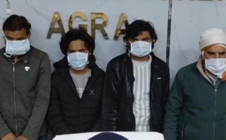 आगरा में नकली शराब का जाल बेनकाब, घर के अंदर चल रही थी फैक्ट्री, बिहार तक सप्लाई की थी तैयारी