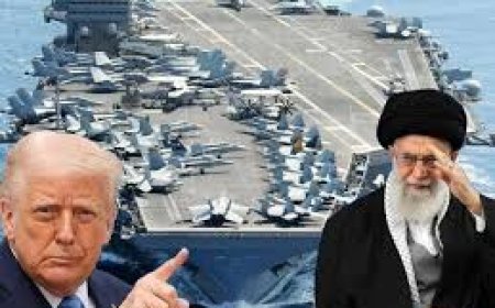 ट्रंप की ईरान को चेतावनी, डील करो या हमले को तैयार रहो, अमेरिकी बेड़ा तेजी से बढ़रहा तेहरान की ओर  