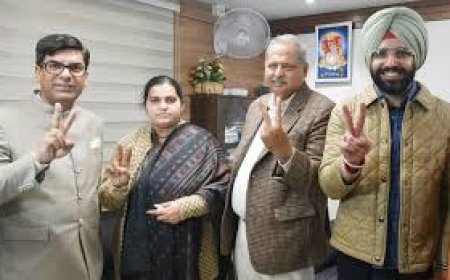  चंडीगढ़ में बीजेपी ने मारी बाजी, आप, कांग्रेस को हराया, सौरभ जोशी मेयर तो जसमनप्रीत बने सीनियर डिप्टी मेयर  