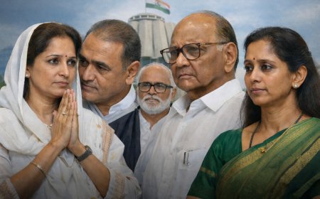 सत्ता, विरासत और रक्त–रिश्ते: अजित दादा के जाने के बाद महाराष्ट्र की राजनीति के सबसे कठिन मोड़ पर पवार परिवार, तेज हुई एनसीपी में नए डिप्टी सीएम और नेतृत्व की चर्चाएं