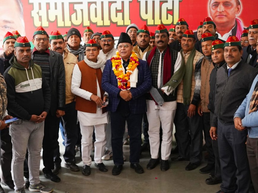 हर घर समाजवादी का बिगुल: महानगर अध्यक्ष के आह्वान पर भूतपूर्व सैनिक भी उतरे मैदान में